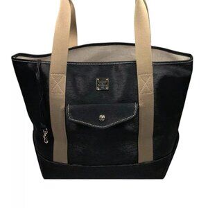 Dooney & Bourke Ellen DeGeneres Show Carry-all Tote Vegan Leather Bag Black